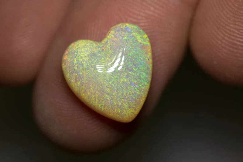 7.20 ct crystal opal heart 14.5x14x5mm - Image 3