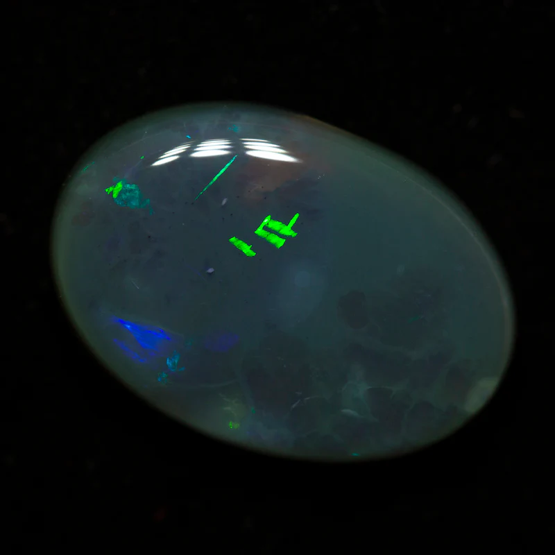 7.22 ct black opal 16.8x11.7x5.1mm - Image 2