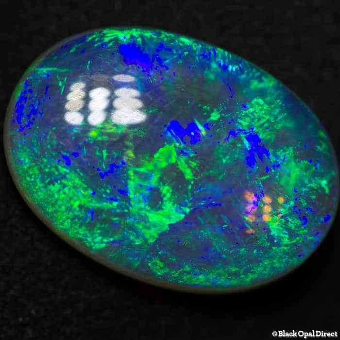 7.25 ct gem double sided crystal opal 17x12x5mm - Image 2