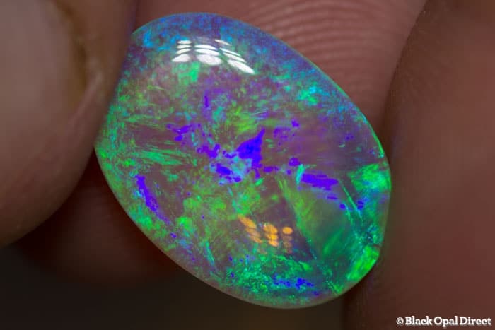 7.25 ct gem double sided crystal opal 17x12x5mm - Image 4