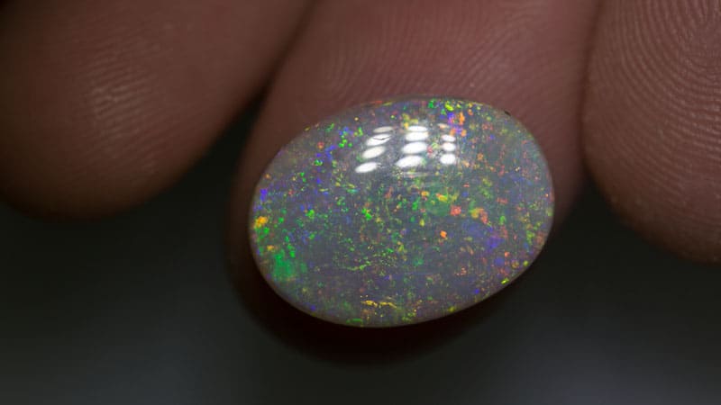 7.28 ct white opal 17.5x12x9.4mm - Image 2