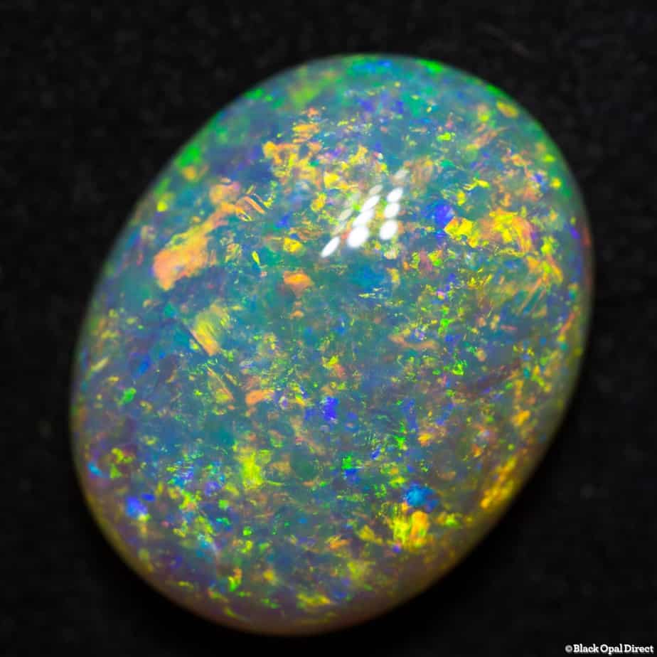 7.31 ct Andamooka crystal opal 15.5x12x5.5mm - Image 2