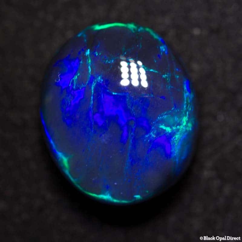 7.55 ct black opal 13x11x8mm - Image 5