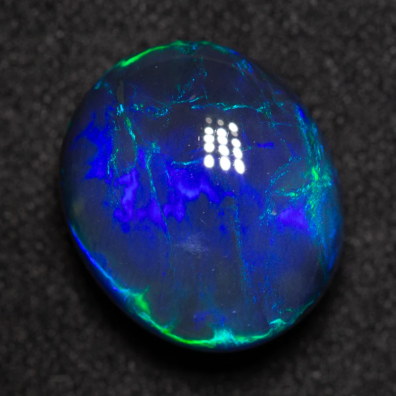 7.55 ct black opal 13x11x8mm - Image 3