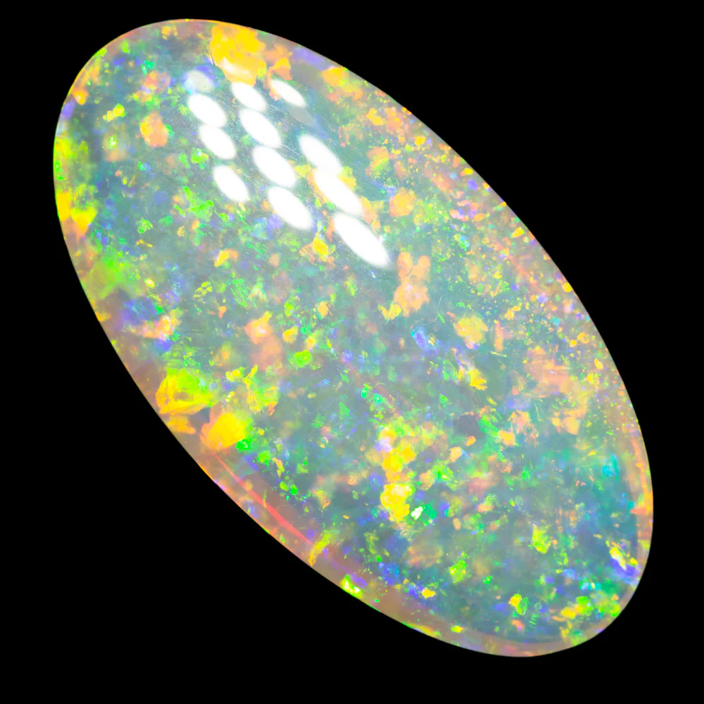 7.79 ct double-sided crystal opal 23.1x12.1x5mm - Image 2