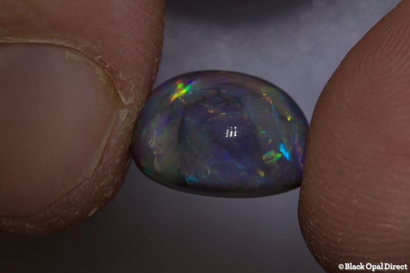 7.88 ct black opal  13x12x8mm - Image 2