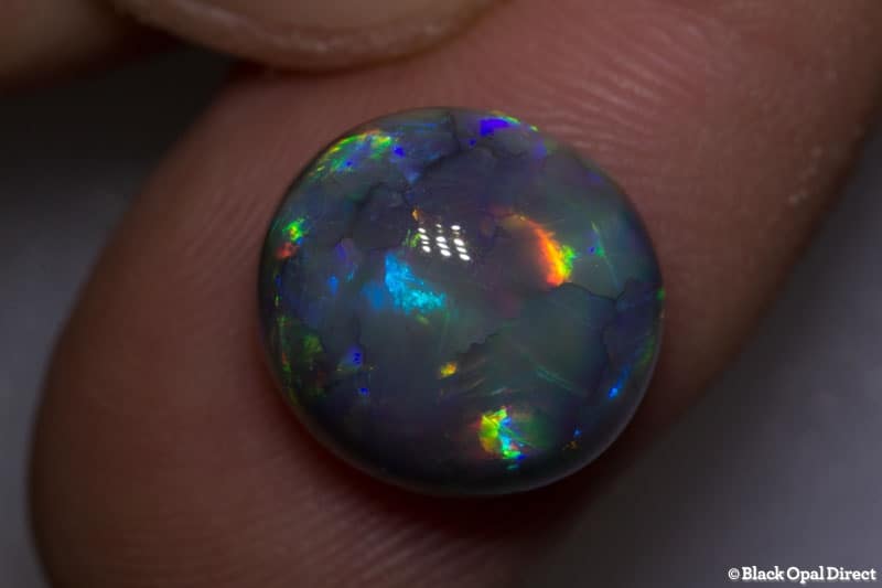 7.88 ct black opal  13x12x8mm - Image 4