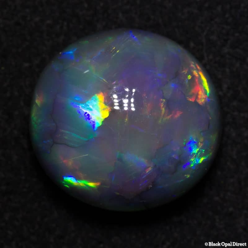 7.88 ct black opal  13x12x8mm - Image 5