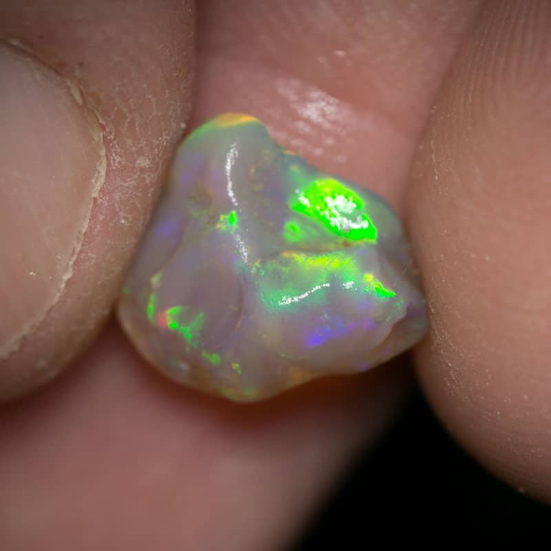 71.00 ct rough opal parcel for intermediate cutters - Image 8
