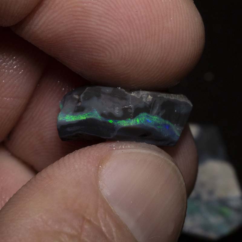 74 ct rough opal parcel 6pc - Image 2