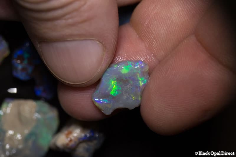 77 ct rough opal beginners parcel 13 pieces - Image 2