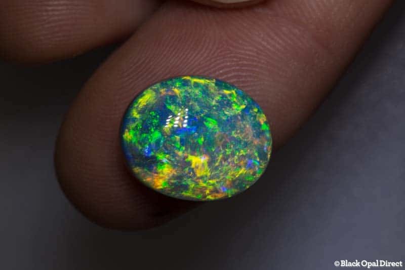 8.02 ct gem black opal 19.5x12x7.5 - Image 2