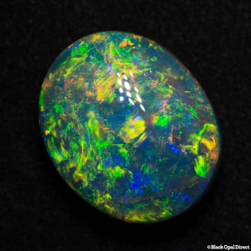 8.02 ct gem black opal 19.5x12x7.5 - Image 3