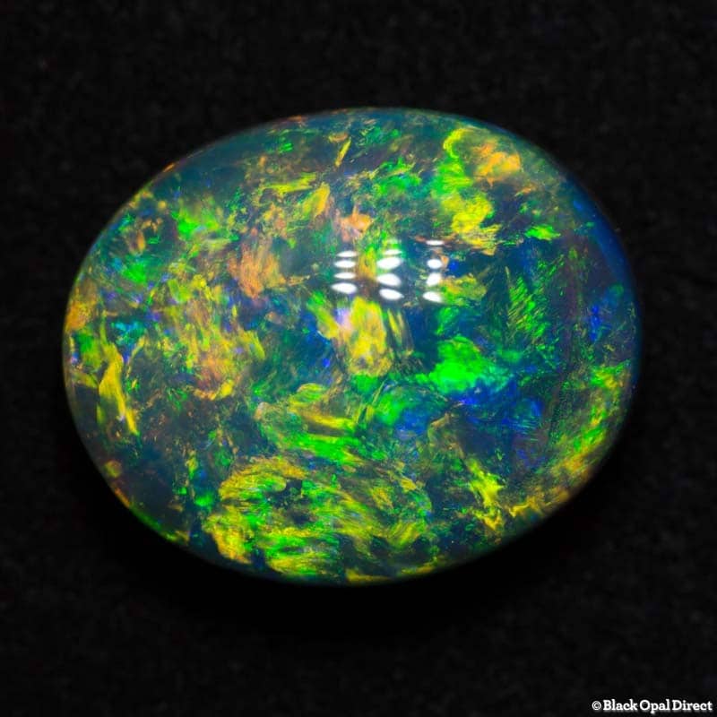 8.02 ct gem black opal 19.5x12x7.5 - Image 4