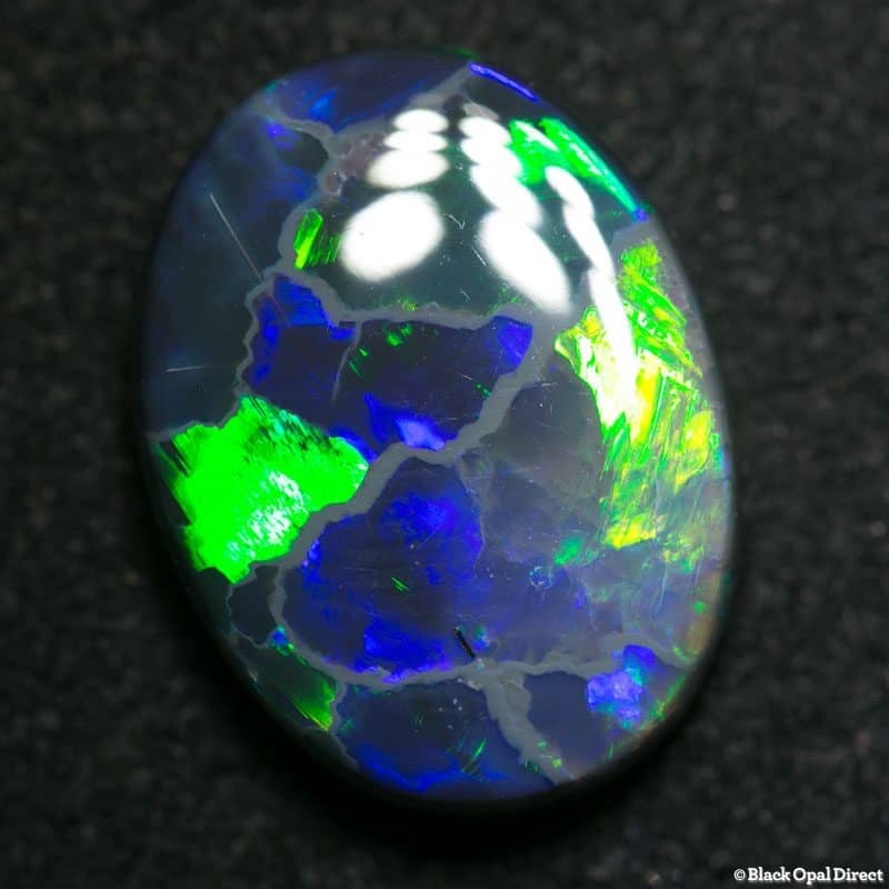 8.06 ct black opal 17x13x5mm - Image 2