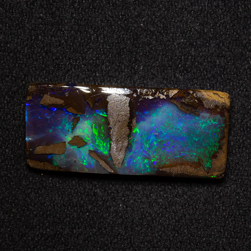 8.06 ct boulder opal 21.4x9.2x3.7mm - Image 2