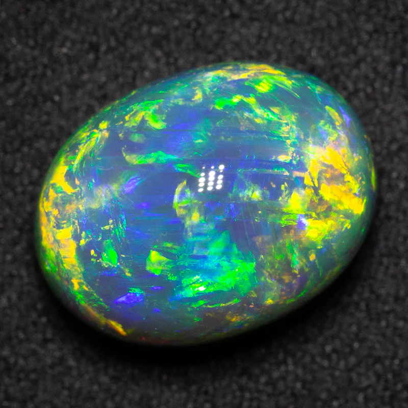 8.07 ct black opal 13.6x10.4x9.2mm - Image 2