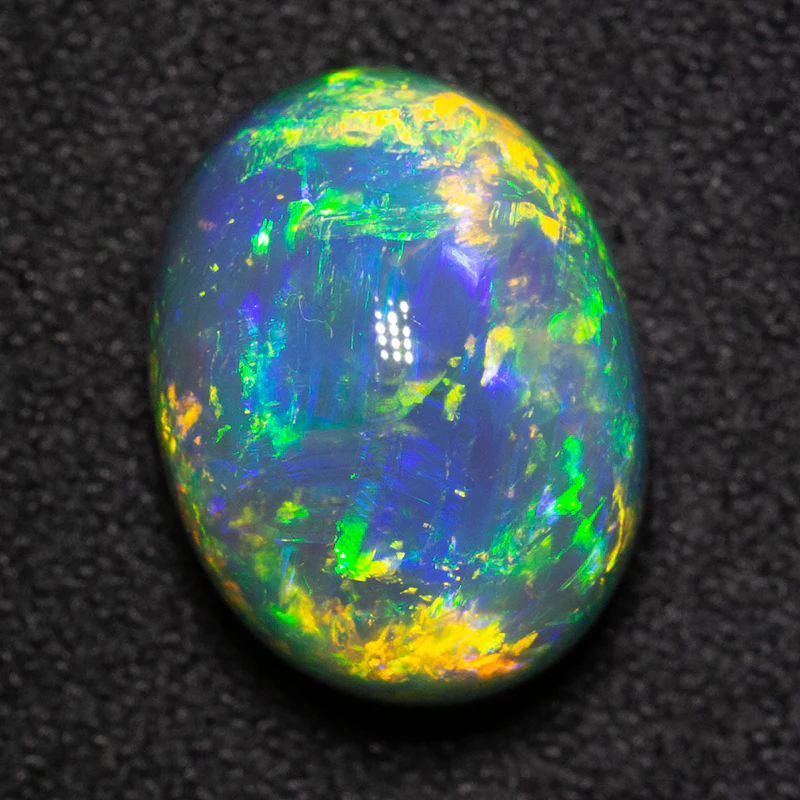 8.07 ct black opal 13.6x10.4x9.2mm - Image 3
