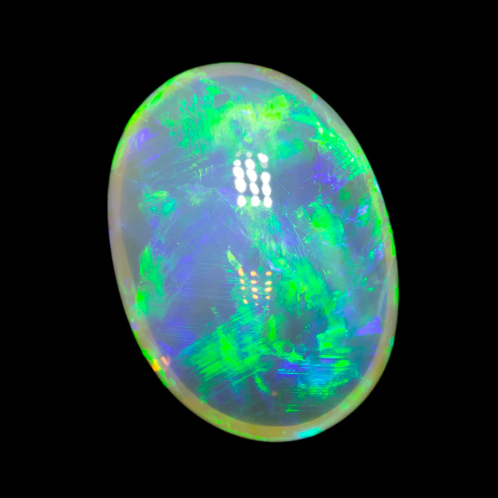 8.09 ct crystal opal 16.4x11.8x6.9mm - Image 2