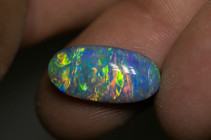 8.53 ct gem boulder opal 19x10x5mm - Image 2