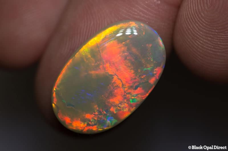 8.73 ct light opal 12x13.5x4mm - Image 2