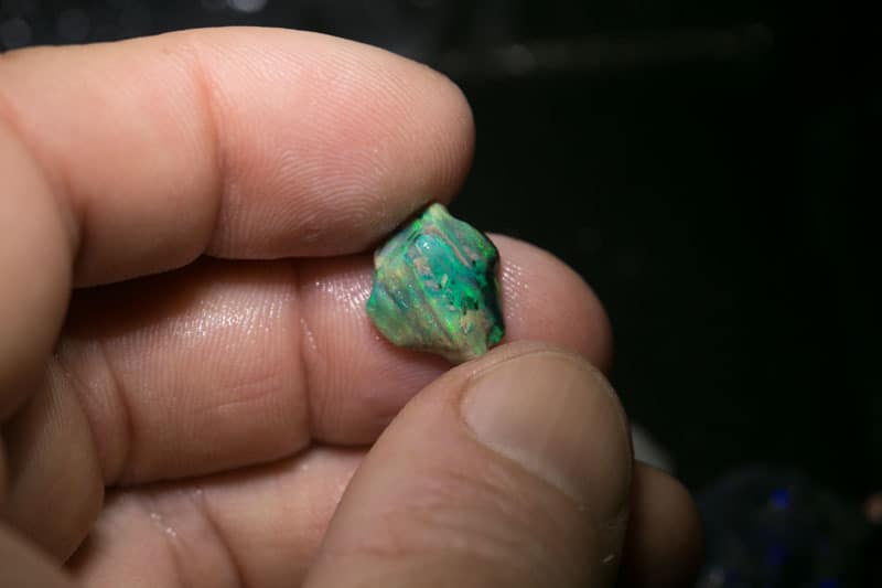 82 ct  13pc rough opal parcel for intermediate cutters - Image 6