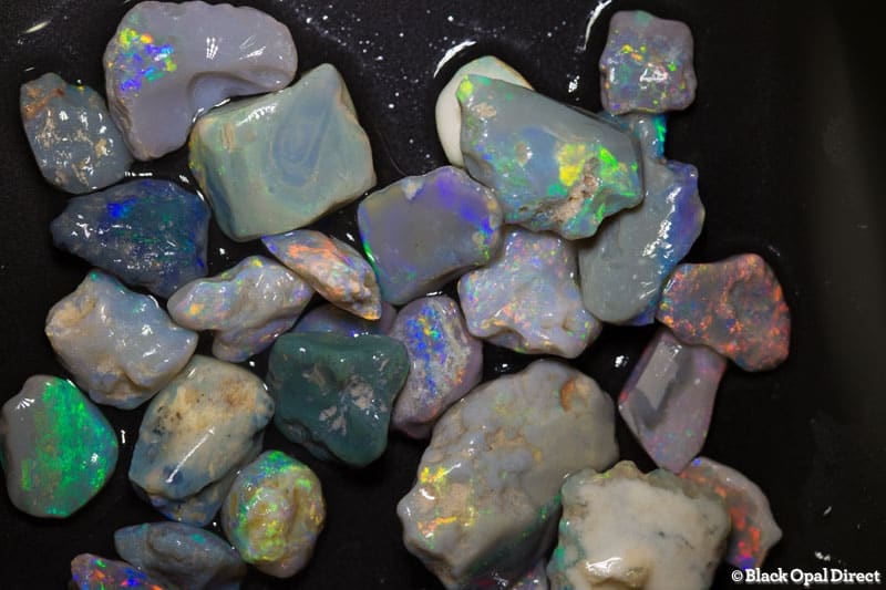 85 ct rough opal parcel to cut jewellery gems 28 pieces - Image 2