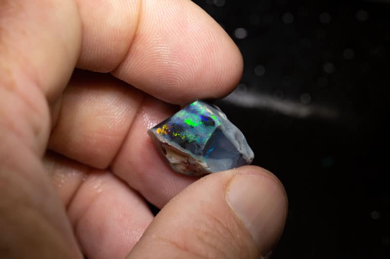 87 ct rough opal parcel 4pc - Image 4