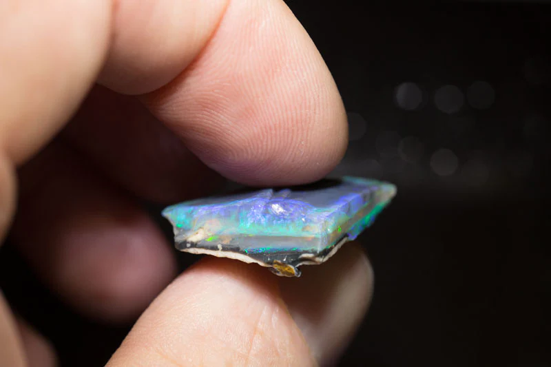 88.39 ct rough opal parcel 3pc - Image 4