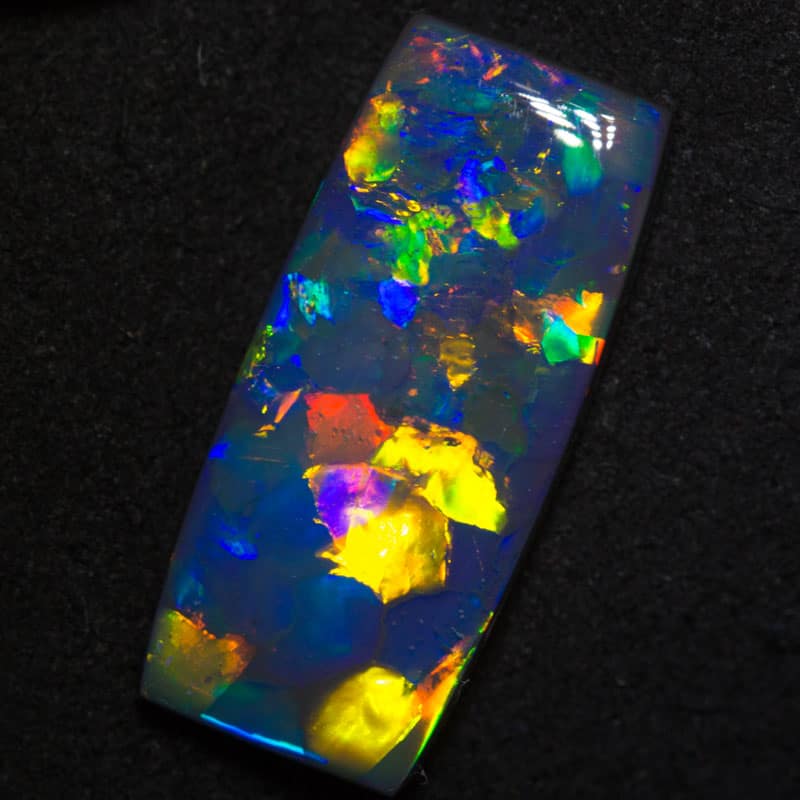 9.08 ct black opal 23x10.4x4.6mm - Image 2