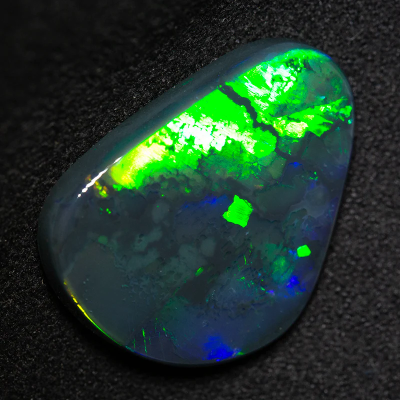 9.31 ct black opal 22.2x16.8x3.6mm - Image 3