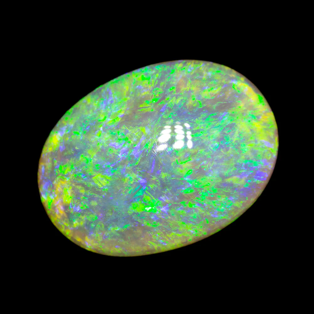 9.33 ct double-sided crystal opal 15.8x11.7x8.3mm - Image 4