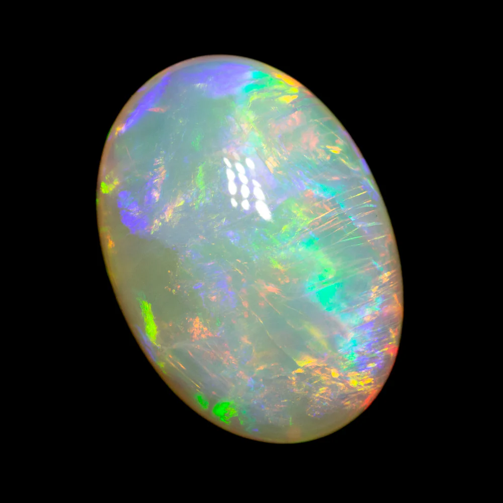 9.17 ct double-sided white opal 17.4x12.4x6.9mm - Image 2