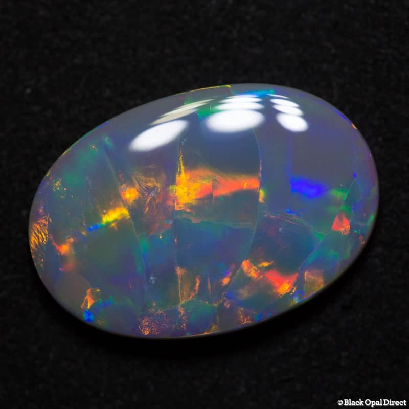 9.38 ct semi black opal 21x14.5x4mm - Image 2