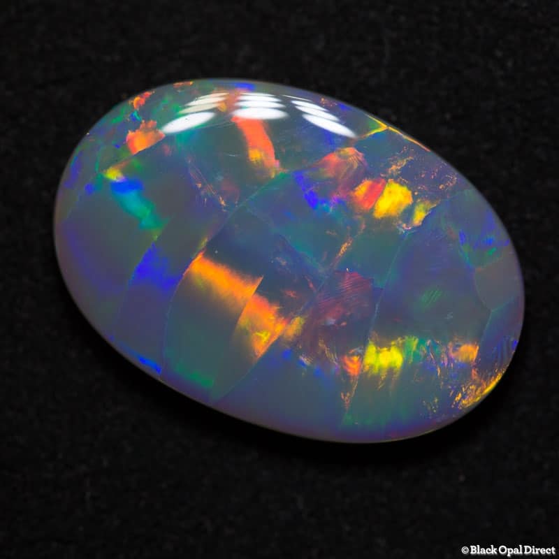 9.38 ct semi black opal 21x14.5x4mm - Image 3