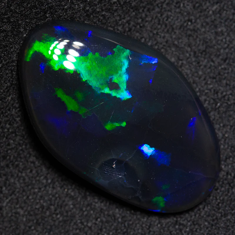 9.39 ct black opal 22x13x5mm - Image 2