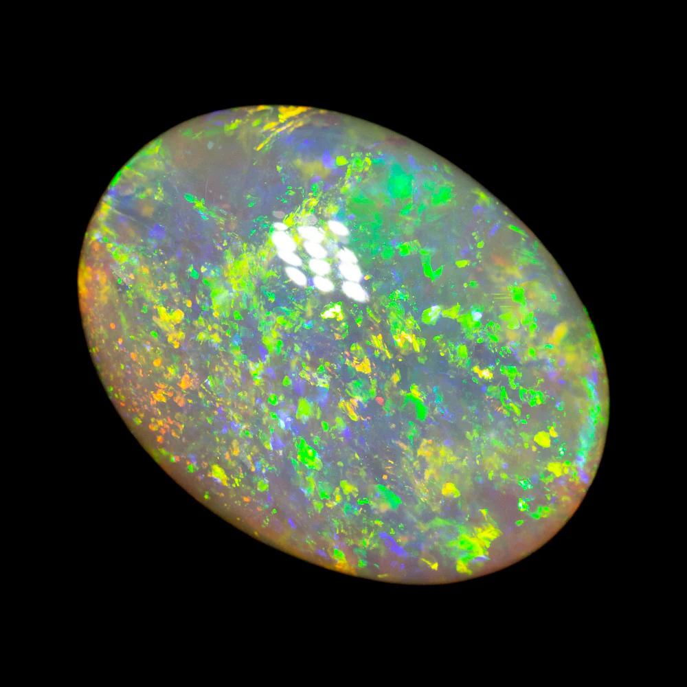 9.50 ct crystal opal 17.5x13x6.5mm - Image 2