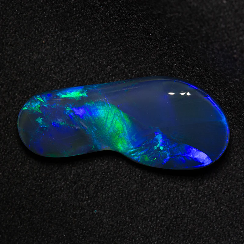 9.55 ct black opal foot 24.6x11.2x5.6mm - Image 3