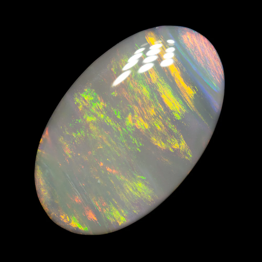 9.64 ct dark opal 22.4x13.8x4.9mm - Image 2