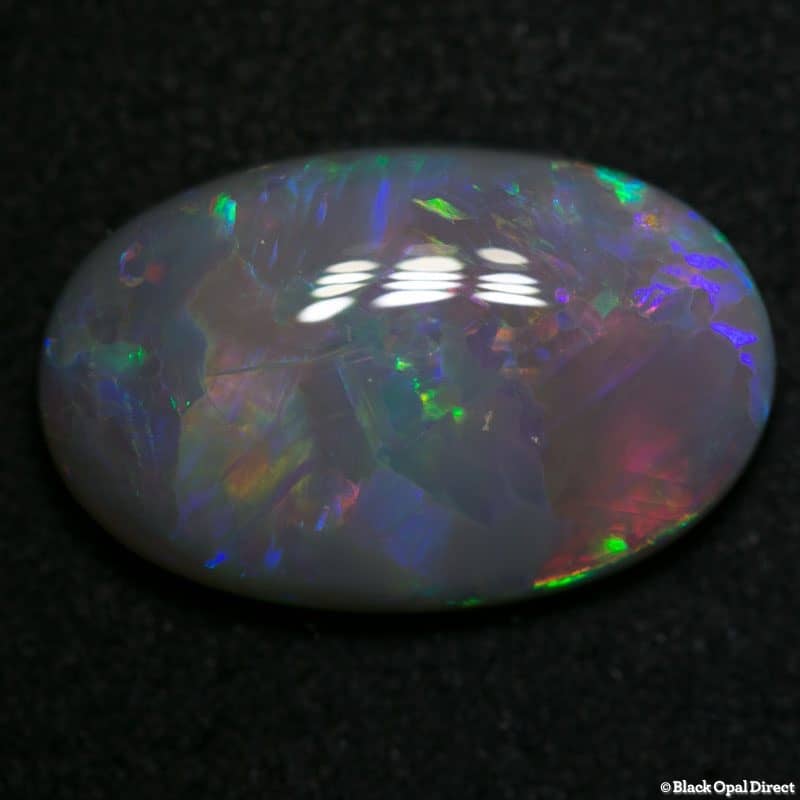 9.72 ct dark opal 21x13x5mm - Image 4