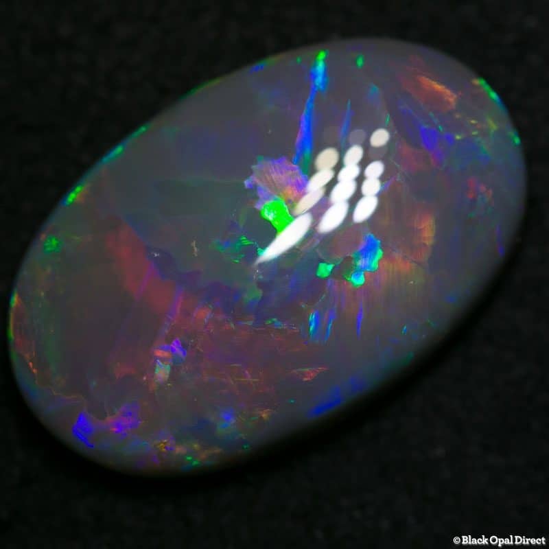 9.72 ct dark opal 21x13x5mm - Image 5