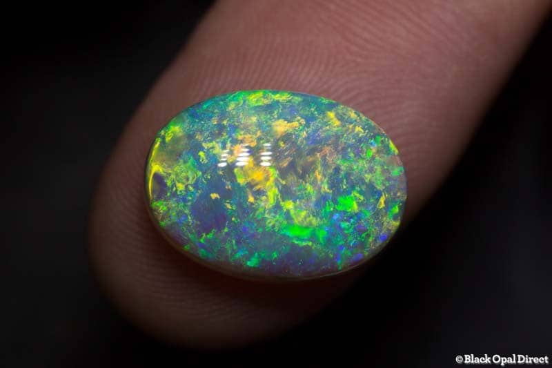 9.92 ct high domed crystal opal 17x12x7.5mm - Image 2