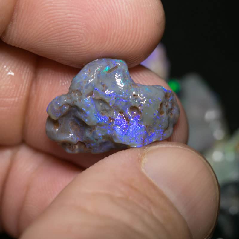 92 ct rough opal parcel 23pc intermediate cutter - Image 4