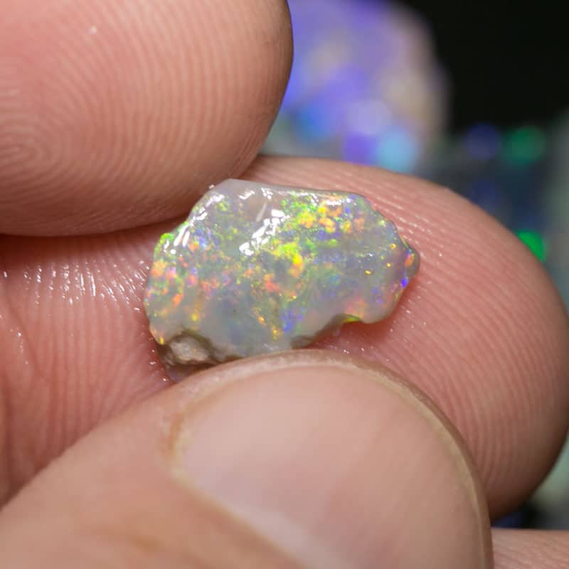 92 ct rough opal parcel 23pc intermediate cutter - Image 5