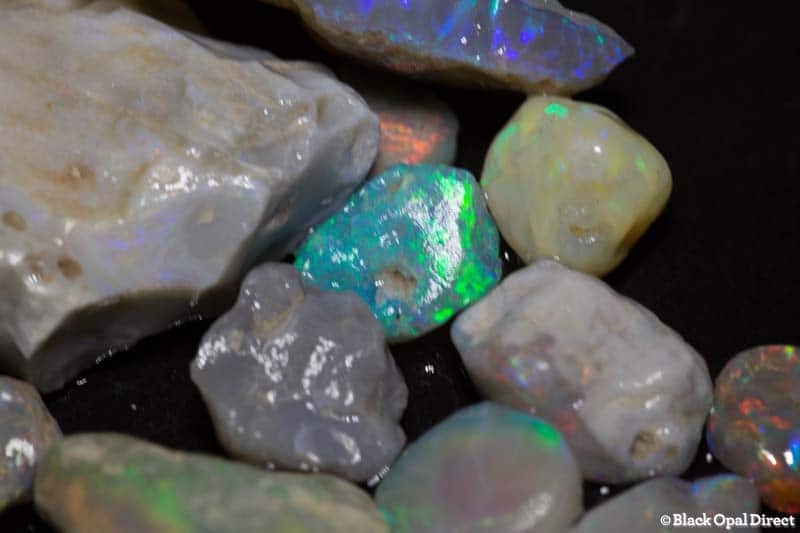 97 ct rough opal parcel 12 pc - Image 2