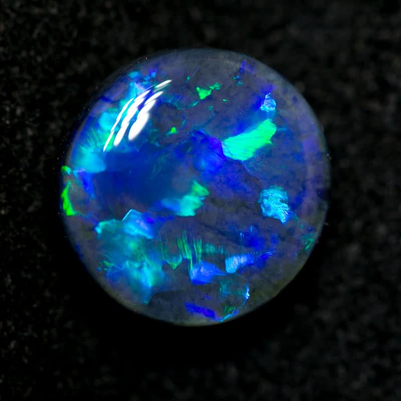 Johanna 18kt Gold Necklace 2.23ct with Black Opal - Image 3