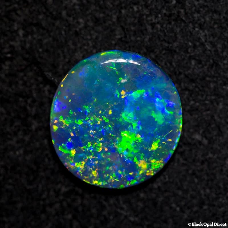 Johanna 18kt Gold Necklace with 0.94ct Black Opal - Image 4
