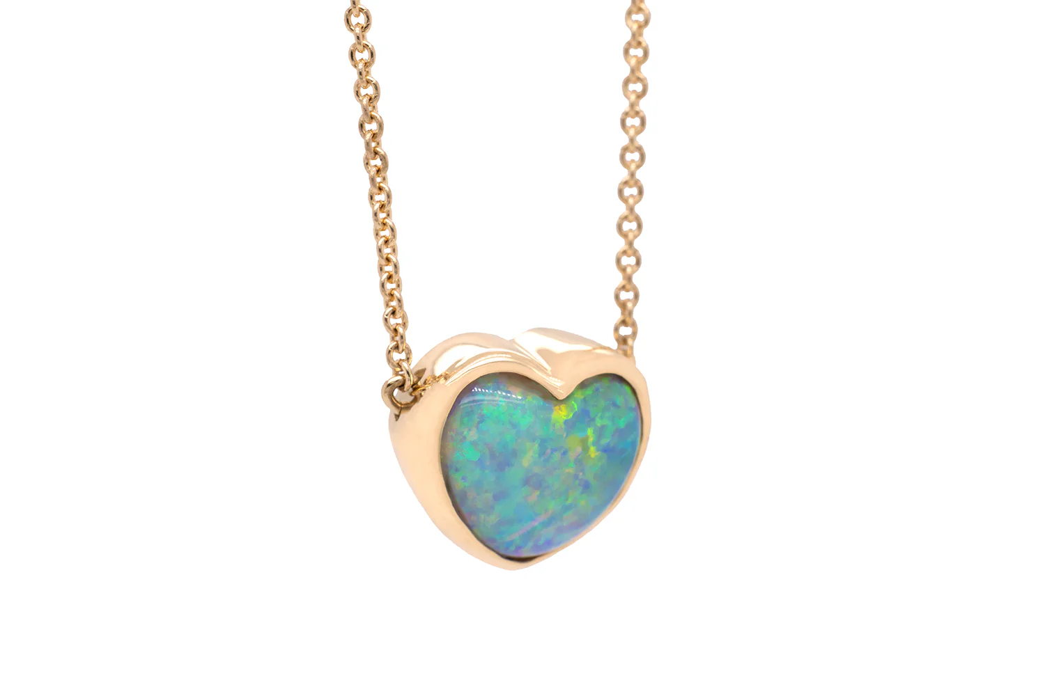 Johanna Necklace Gold with 2.13ct Crystal Opal - Image 2