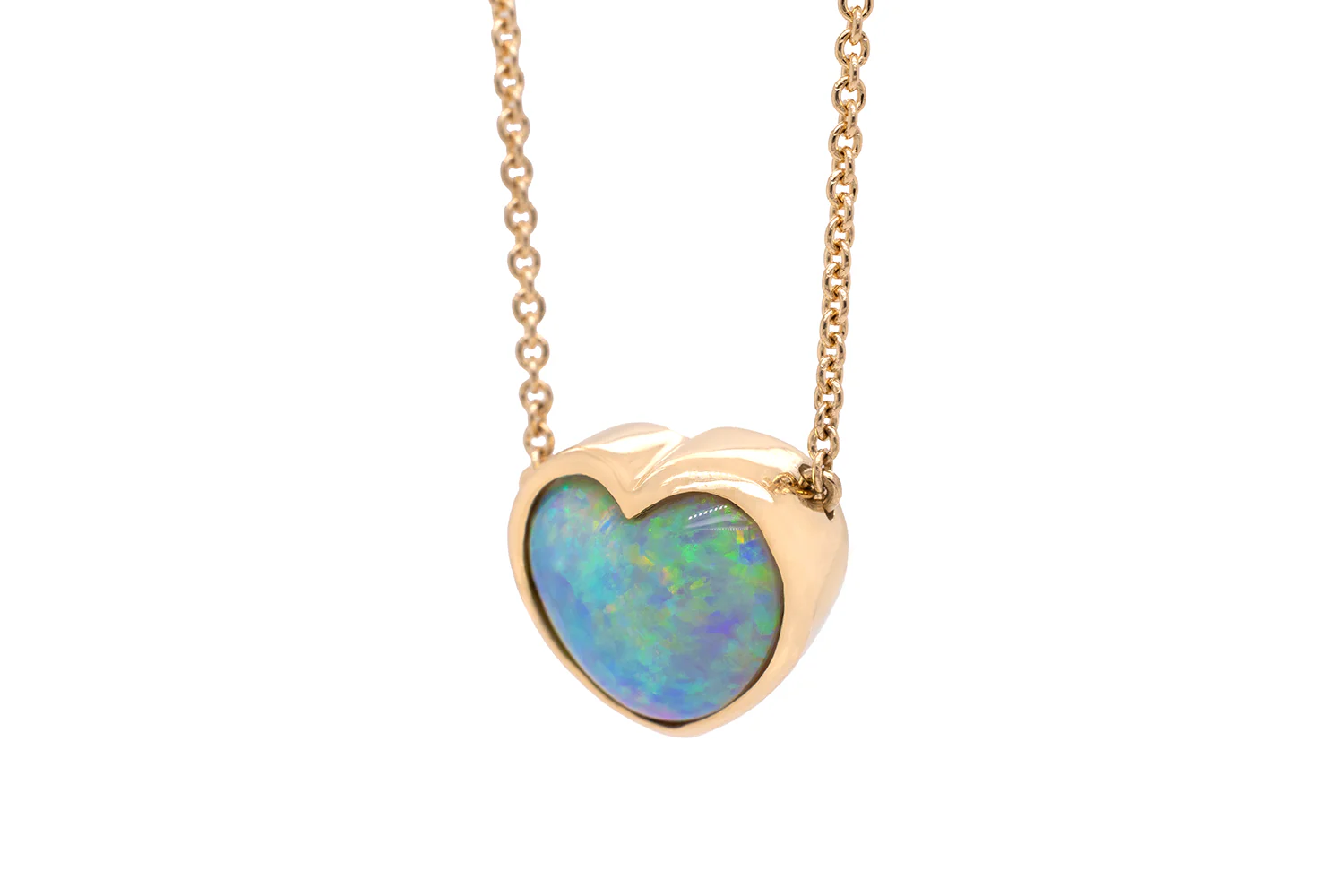 Johanna Necklace Gold with 2.13ct Crystal Opal - Image 3