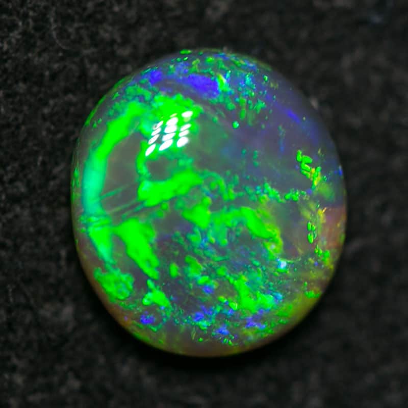 Ruthie Sterling Silver Necklace with 0.68 ct Dark Opal - Image 3